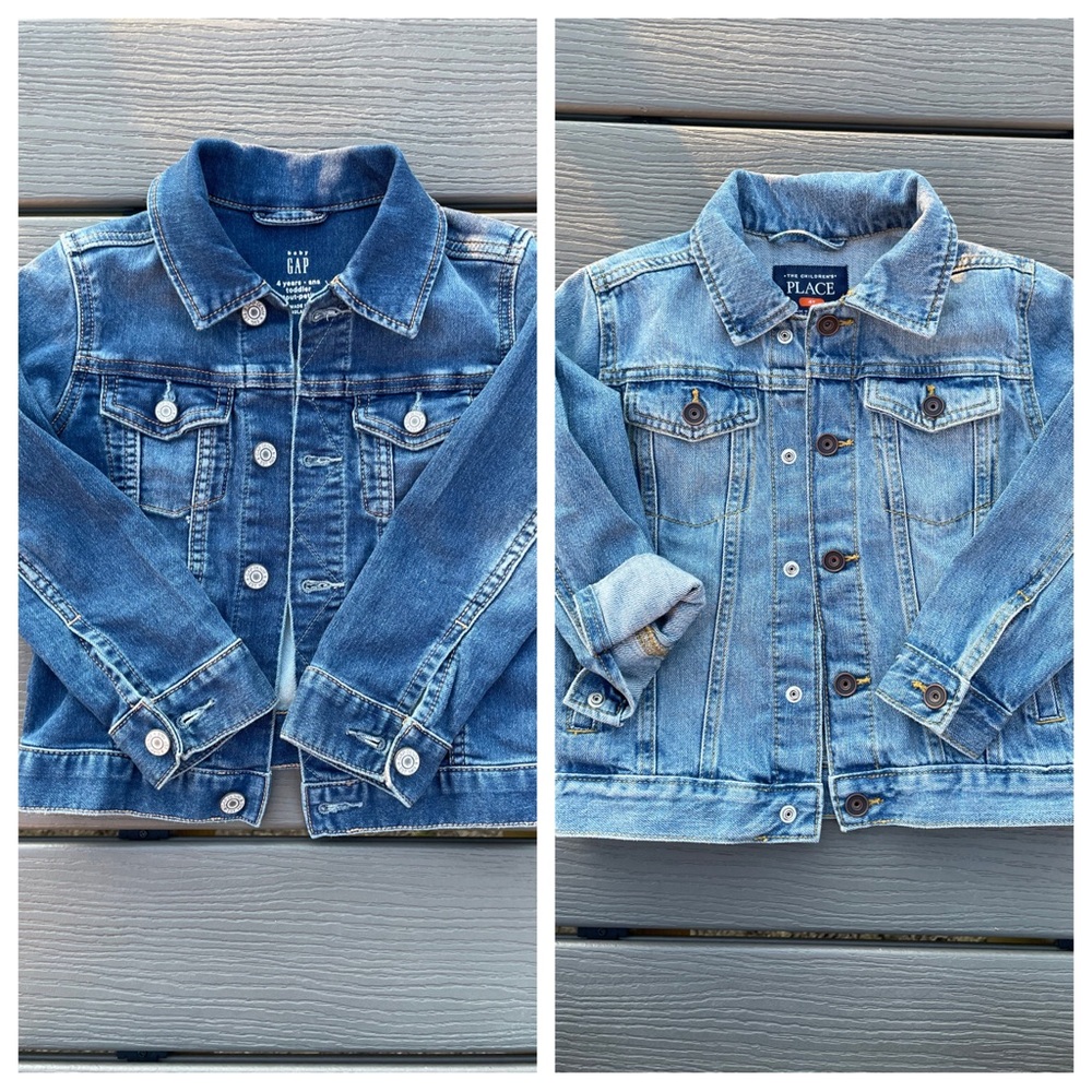 Kids denim jacket bundle
